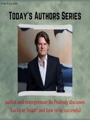 cover image of Author and Entrepreneur Bo Peabody